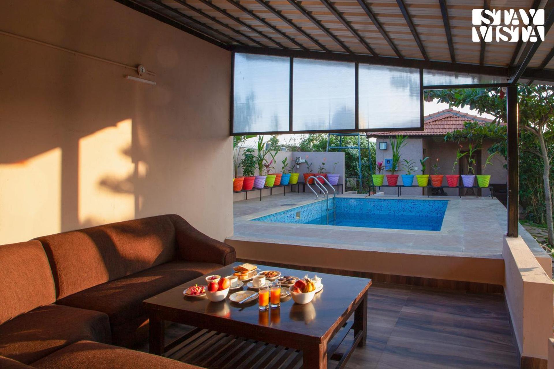 Stayvista At Hillside Harmony Pvt Pool & Free Breakfast Bangalore Eksteriør billede