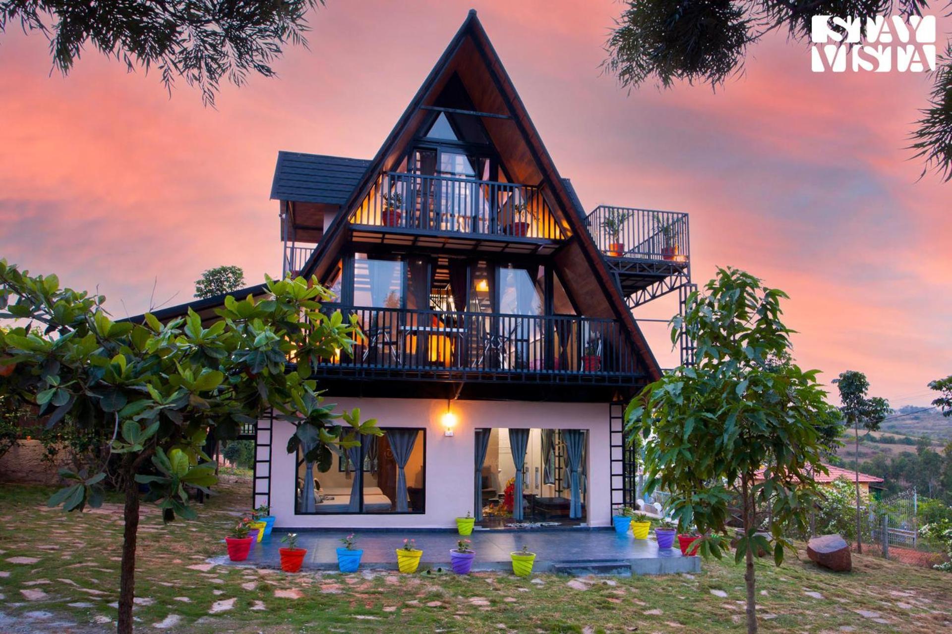 Stayvista At Hillside Harmony Pvt Pool & Free Breakfast Bangalore Eksteriør billede